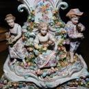 Late 19th Century German Porcelain Clock
