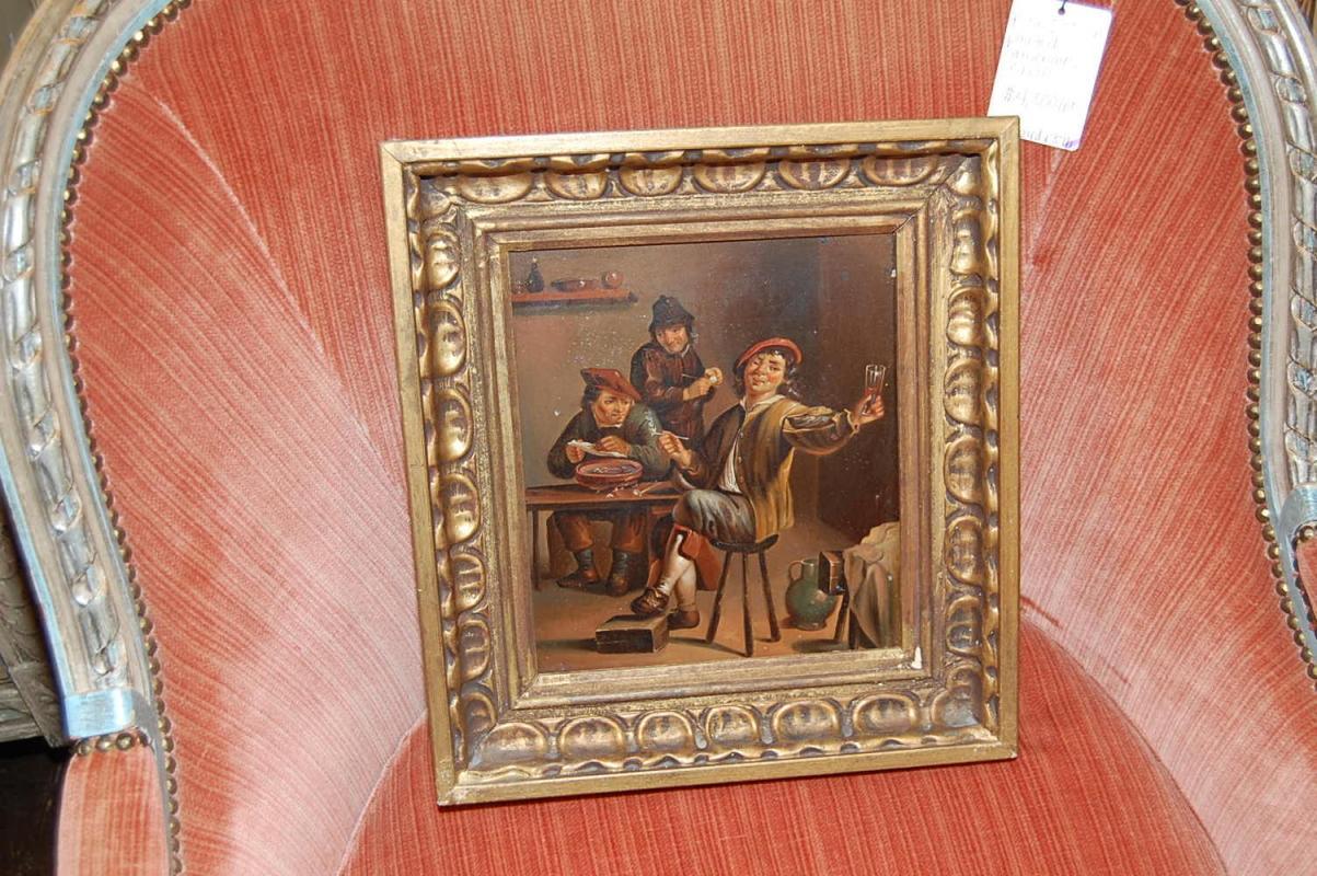 Pair Dutch Copper Paintings