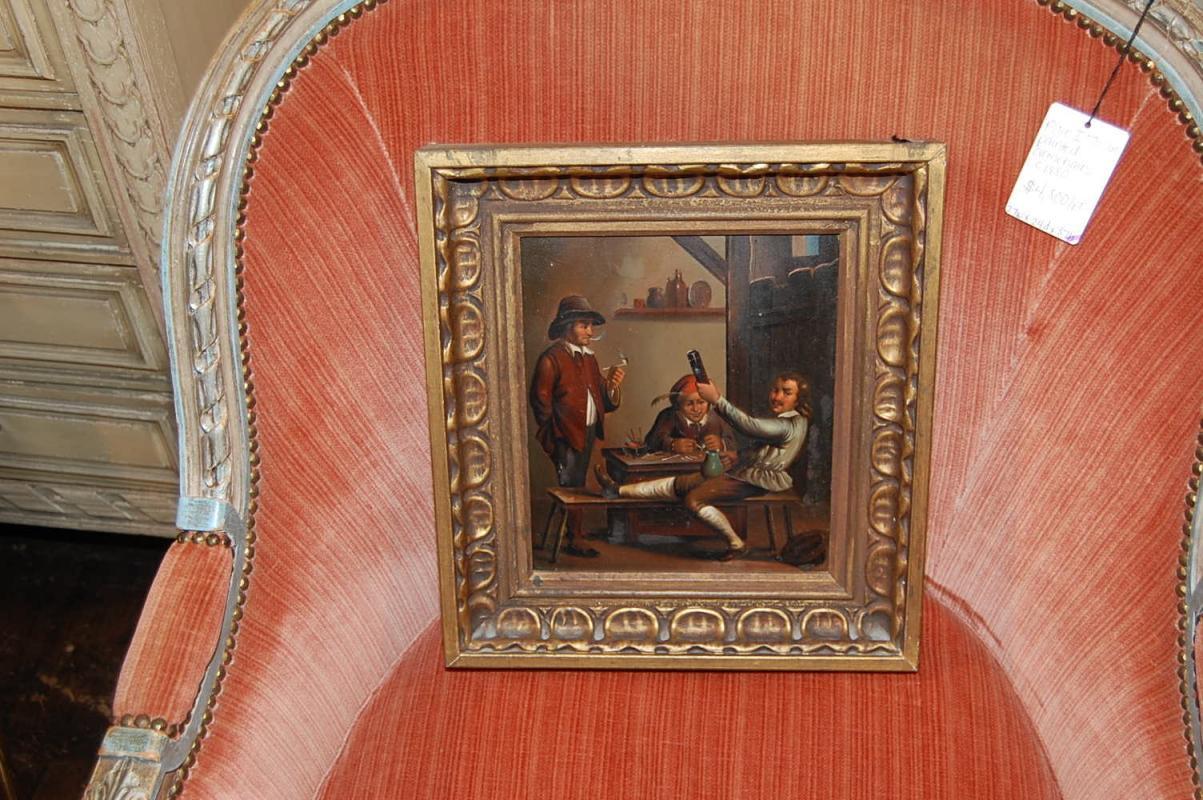 Pair Dutch Copper Paintings