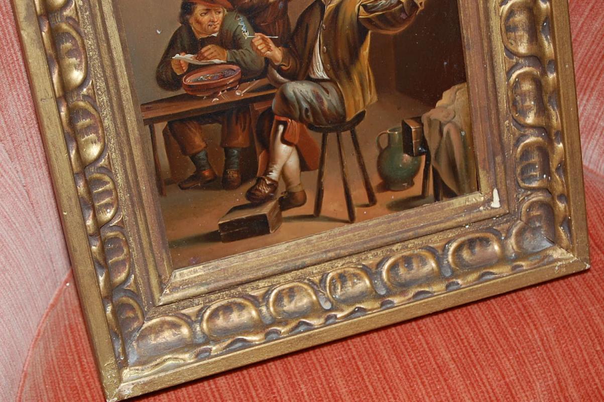 Pair Dutch Copper Paintings