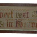 Victorian Framed Needlepoint