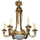 French Bronze Chandelier