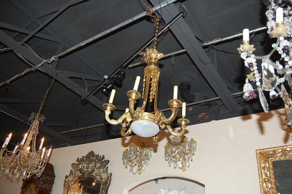 French Bronze Chandelier