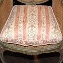 Pair French Caned & Painted Chairs
