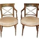 Pair Antique Italian Chairs