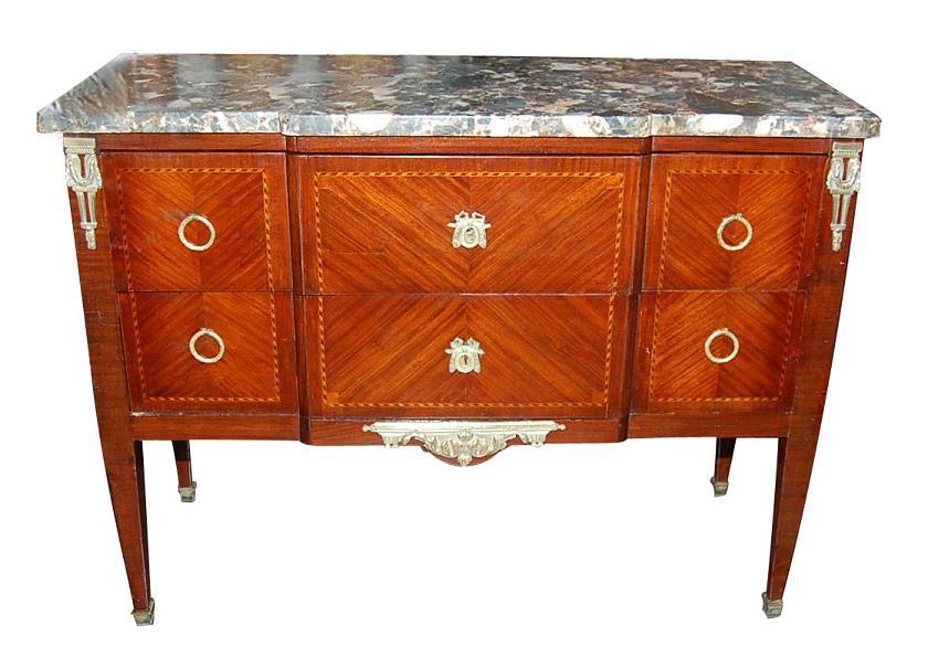 French Transitional Commode
