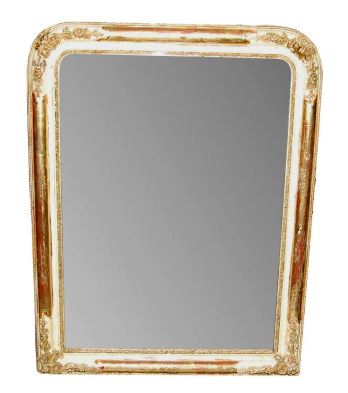 Antique French Transitional Mirror