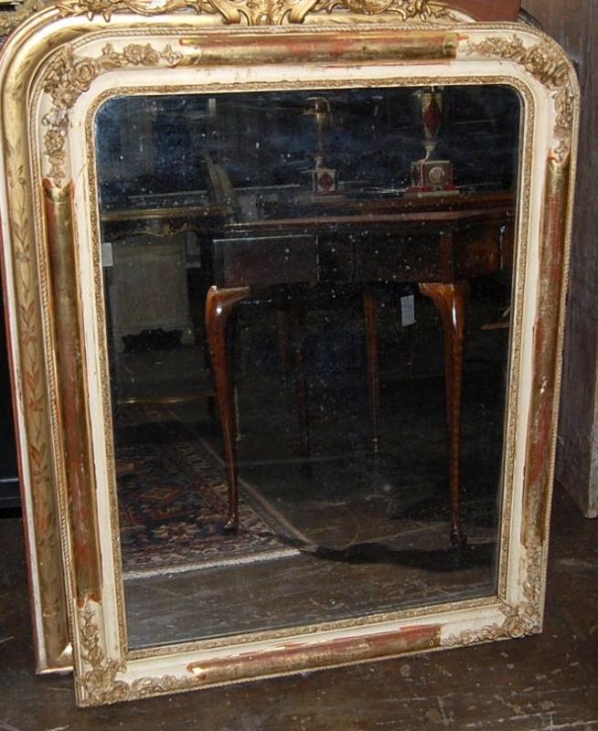 Antique French Transitional Mirror