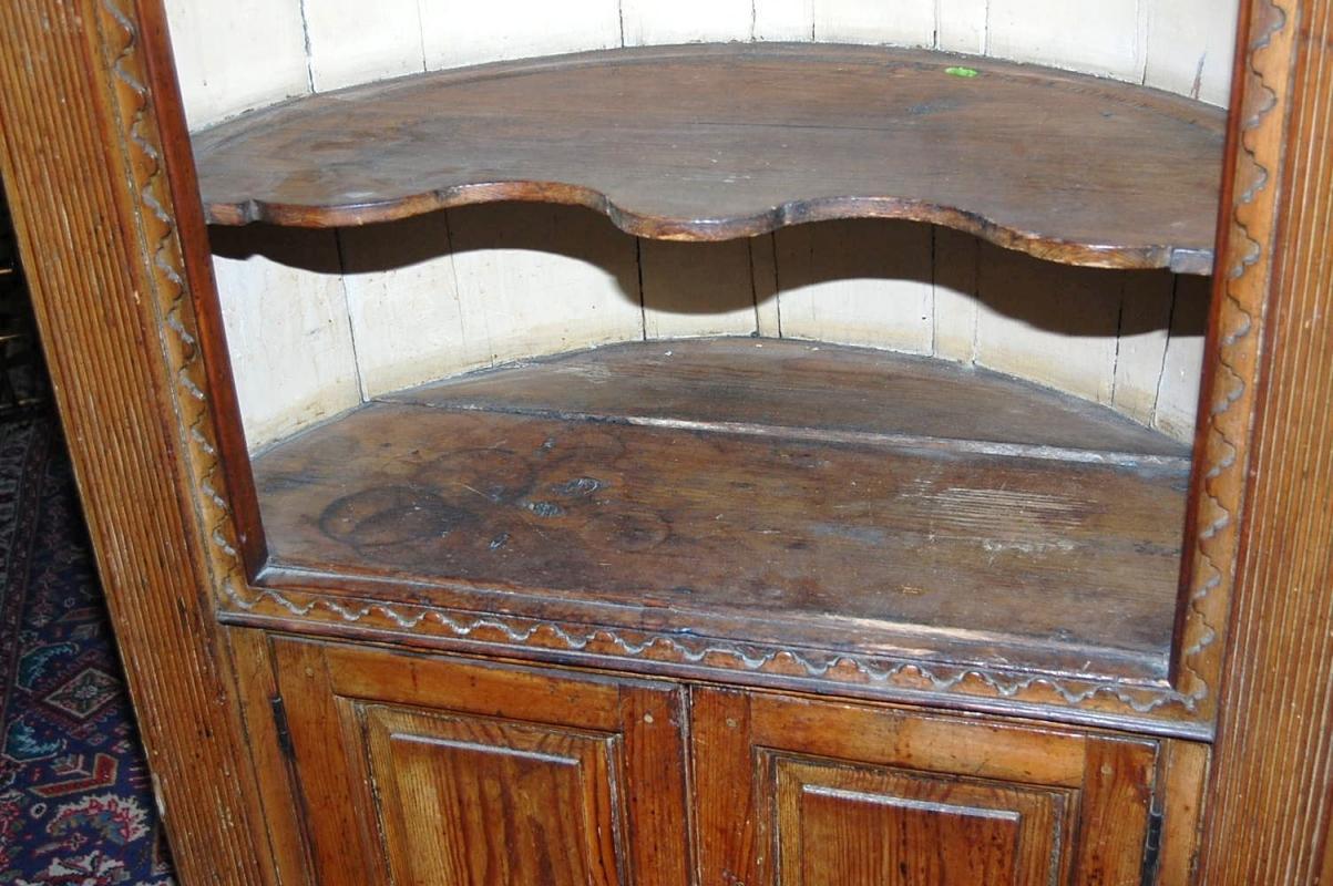 18th Century Corner Cabinet