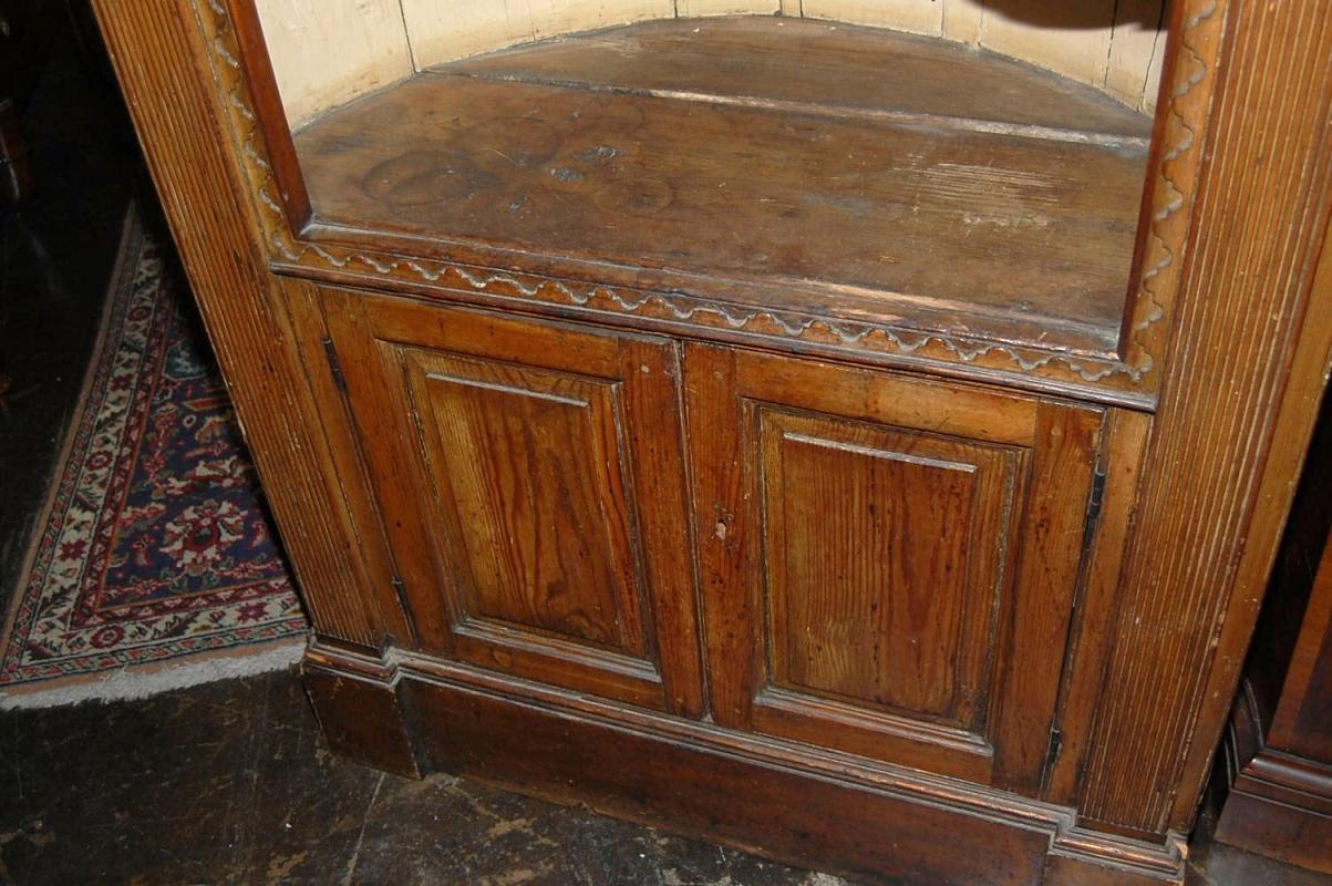 18th Century Corner Cabinet