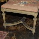 French Louis XVI Needlepoint Bench