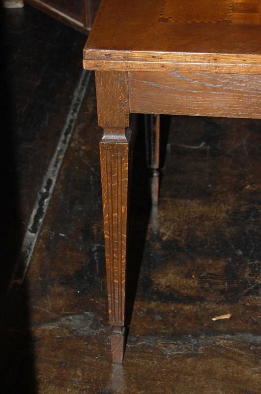 French Oak Games Table