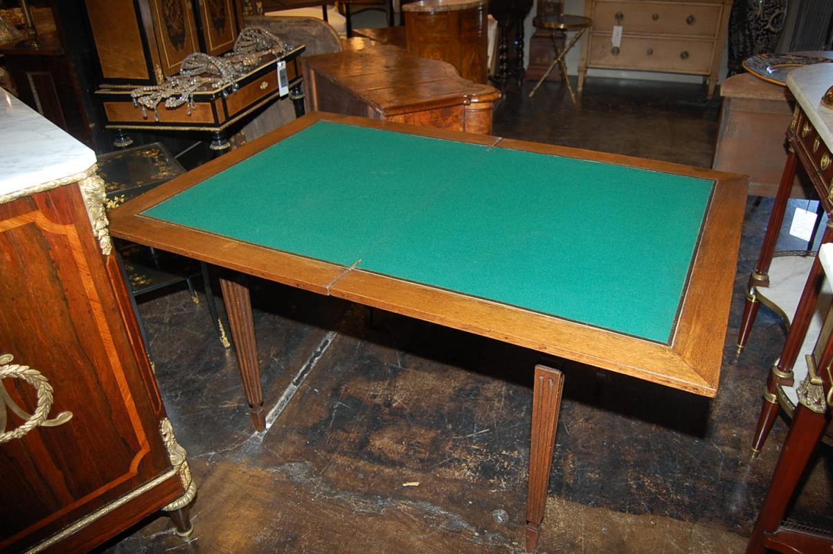 French Oak Games Table