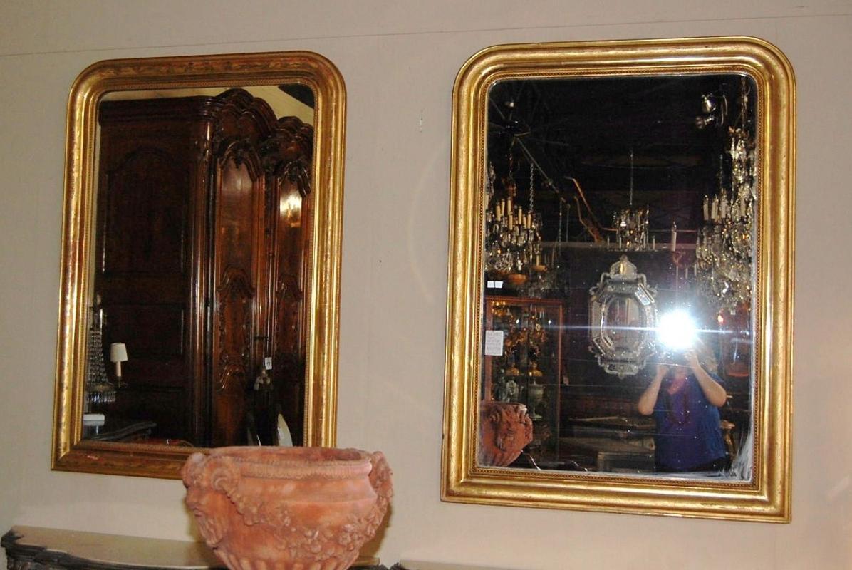 Pair French Louis Philippe Mirrors