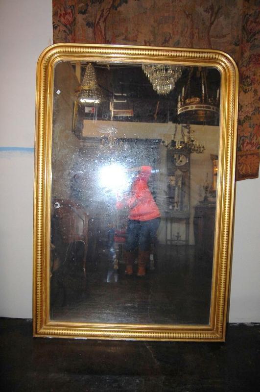 Large French Louis Philippe Mirror