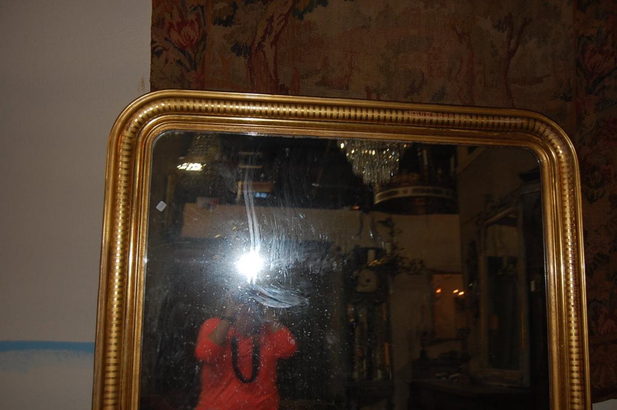 Large French Louis Philippe Mirror