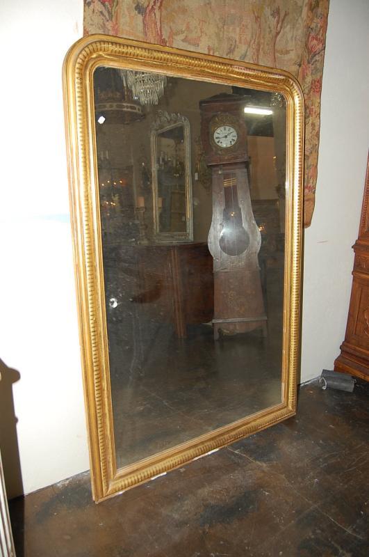 Large French Louis Philippe Mirror