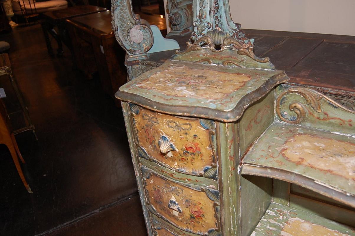 Venetian Painted Cabinet