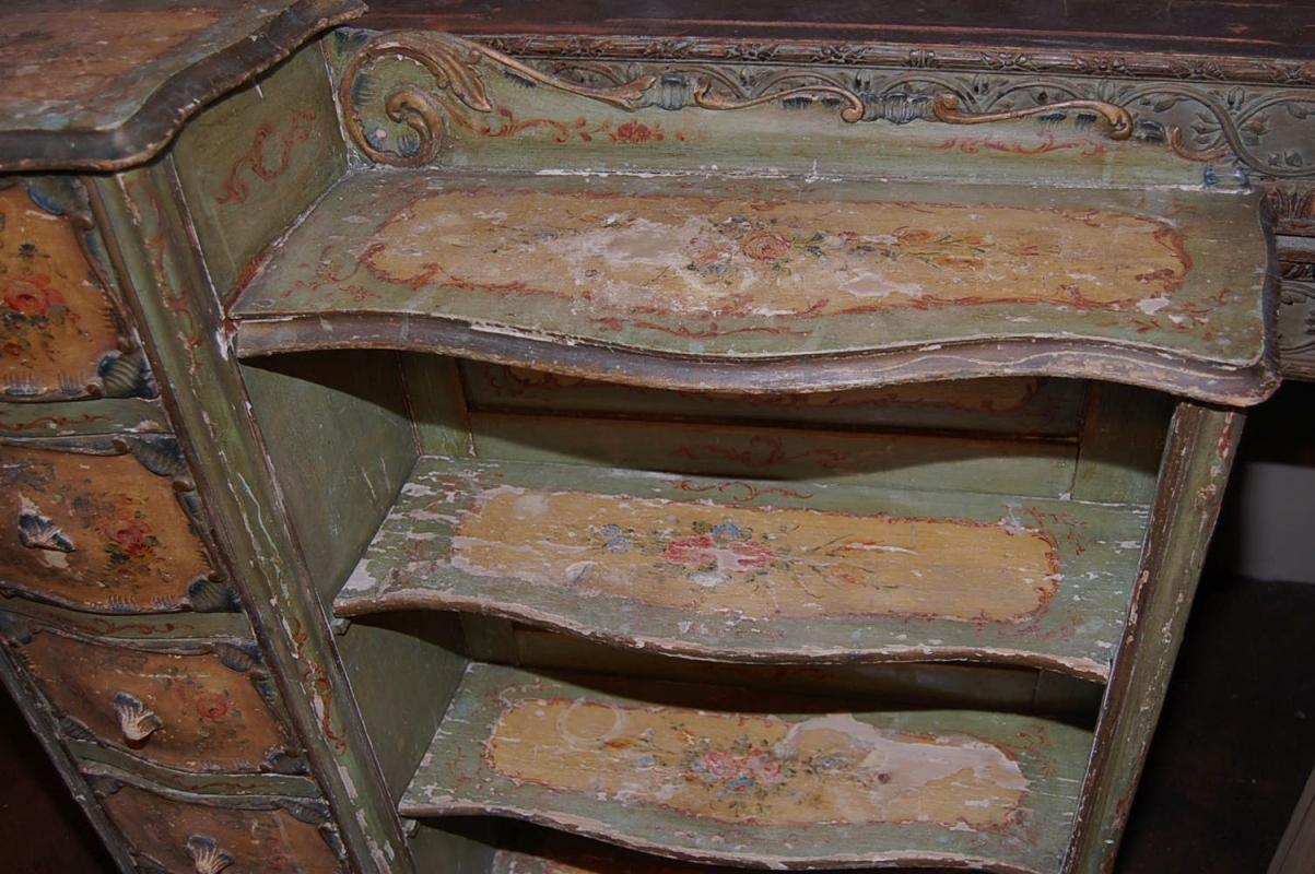 Venetian Painted Cabinet