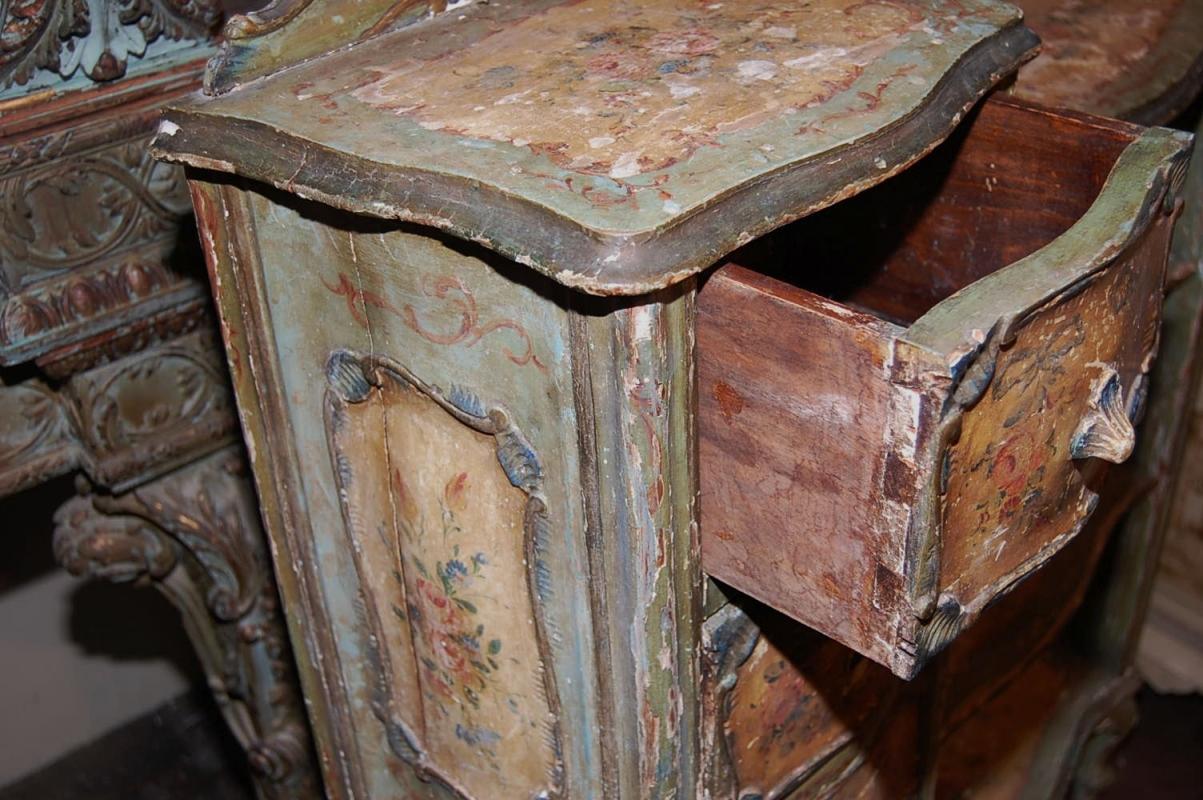 Venetian Painted Cabinet