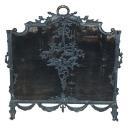 Painted Bronze Fire Screen