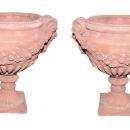 Pair English Terra Cotta Urns