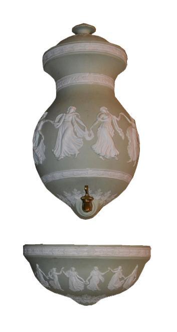 Antique Jasperware Lava Beau