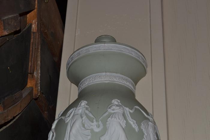 Antique Jasperware Lava Beau