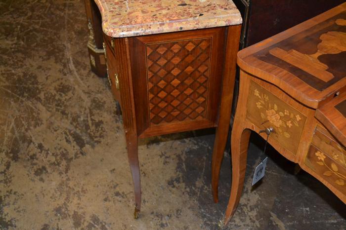 Louis XV Parquetry Commode