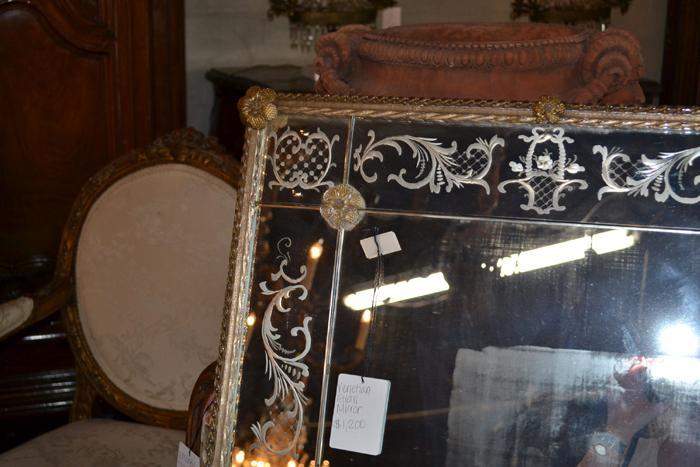 Antique Venetian Mirror