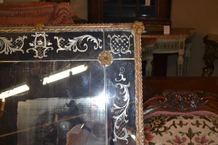 Antique Venetian Mirror