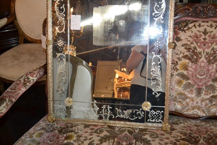 Antique Venetian Mirror