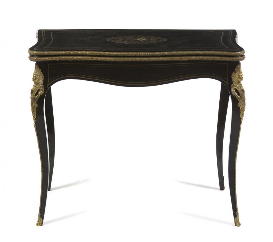 19th Century Napoleon III Game Table