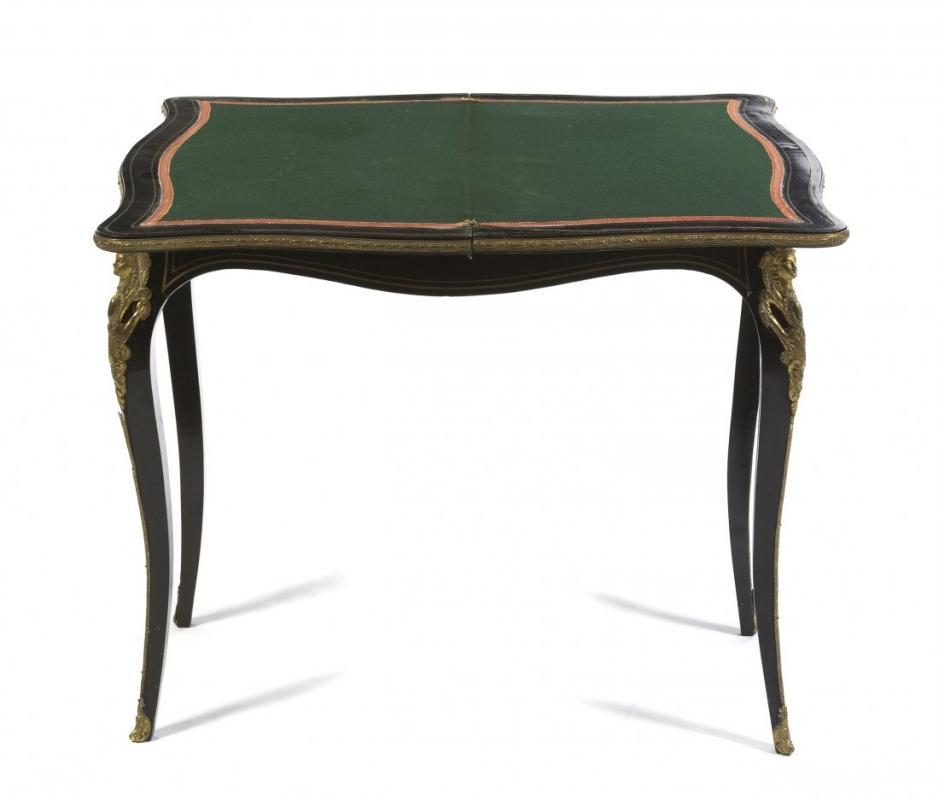 19th Century Napoleon III Game Table