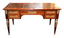 French Empire Mahogany Desk