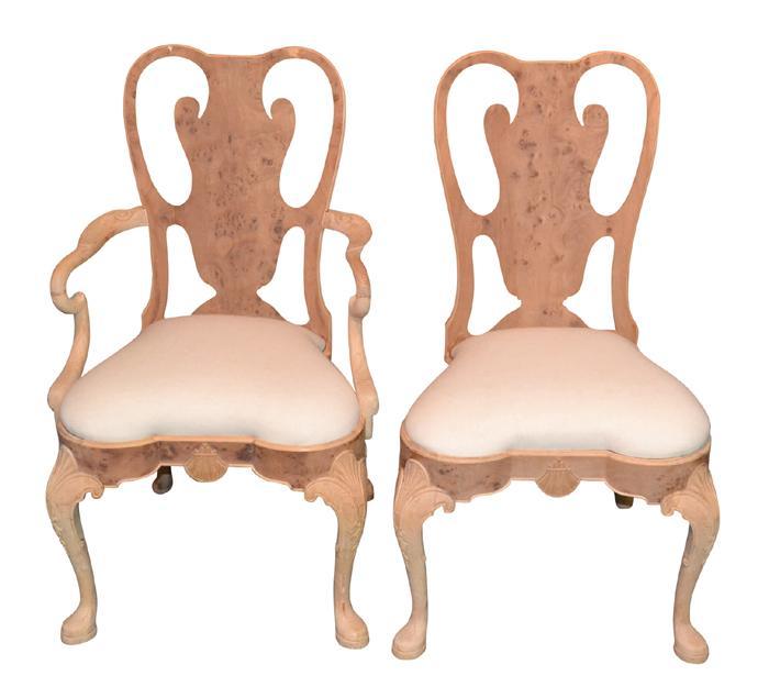 Set of 10 Dining Chairs