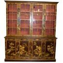 19th Century English Chinoiserie Breakfront