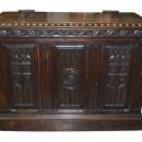 French Oak Carved Trunk