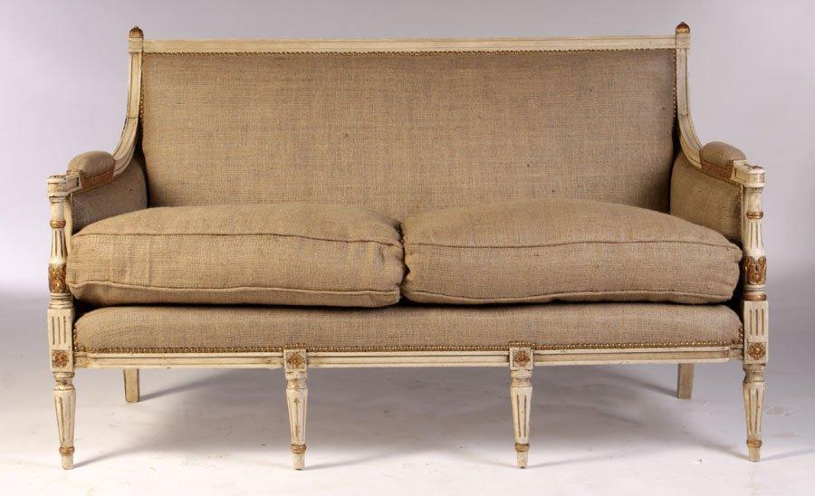 Pair French Louis XVI Sofas
