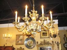 French Bronze Chandelier
