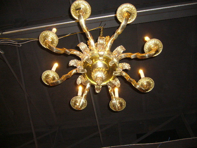 French Bronze Chandelier