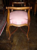 French Walnut Bench