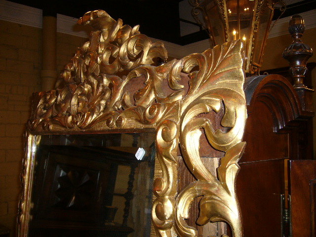 Excellent French Gilded Mirror