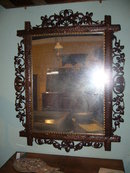 Swiss Carved Mirror