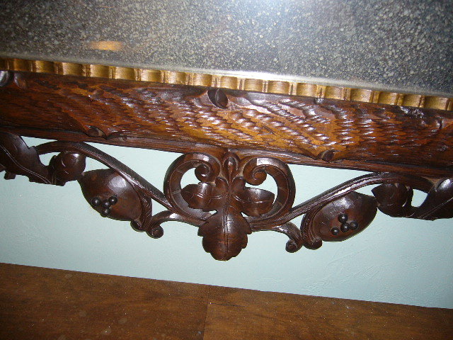 Swiss Carved Mirror