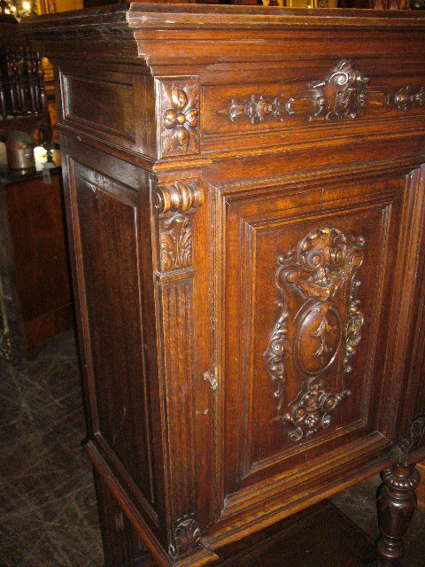French Carved Cabinet
