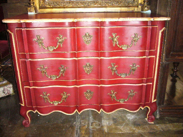 French Painted Commode