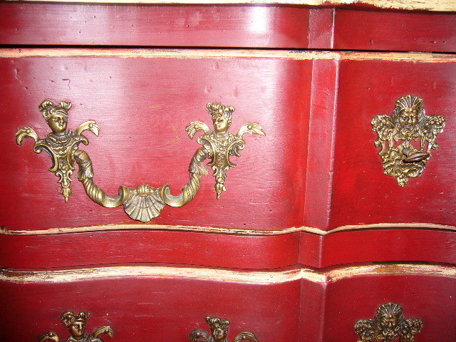 French Painted Commode