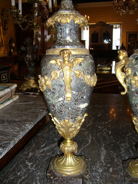 Marble and Bronze Cassollettes