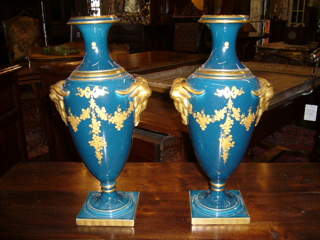 Pair of Signed Vases